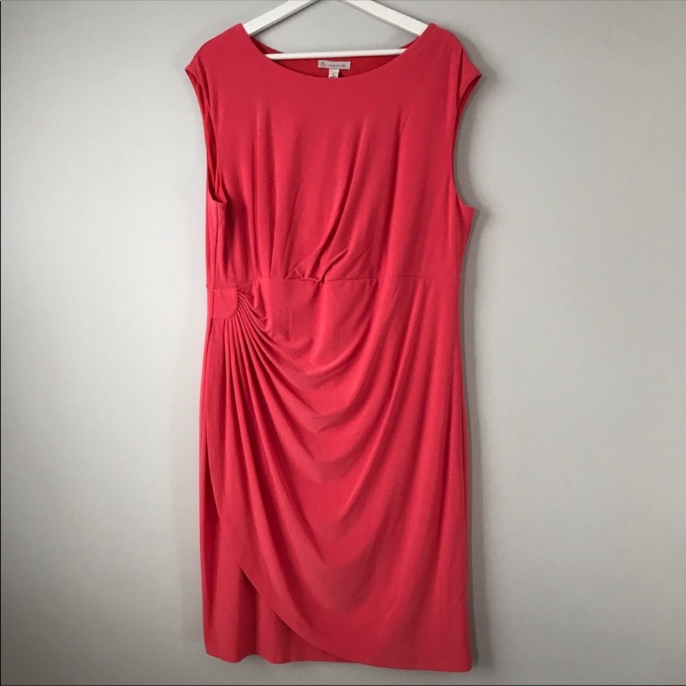 🔺Plus Size Red / Coral Dress